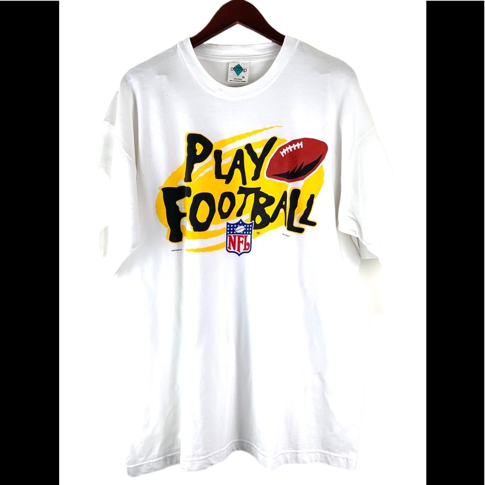 Vintage NFL Play Football Tee XL